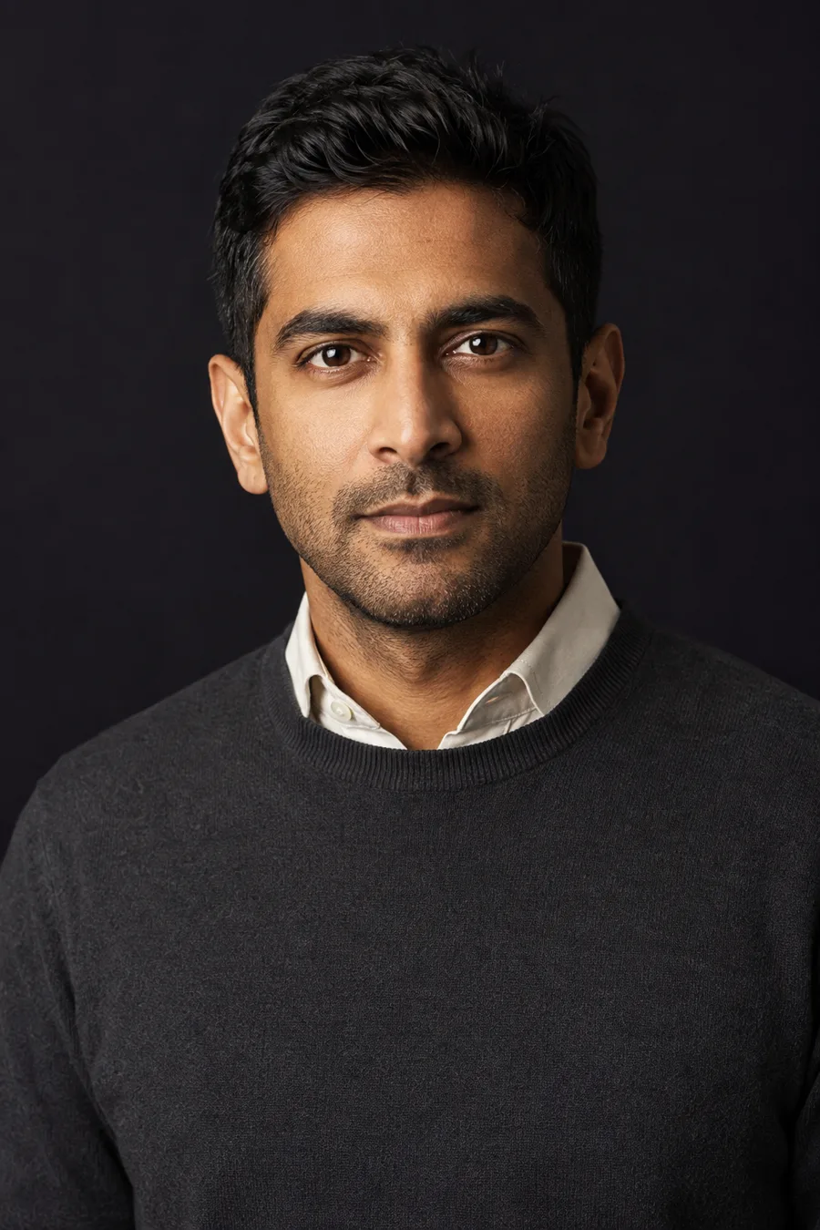 Studio portrait of Devan Prakash